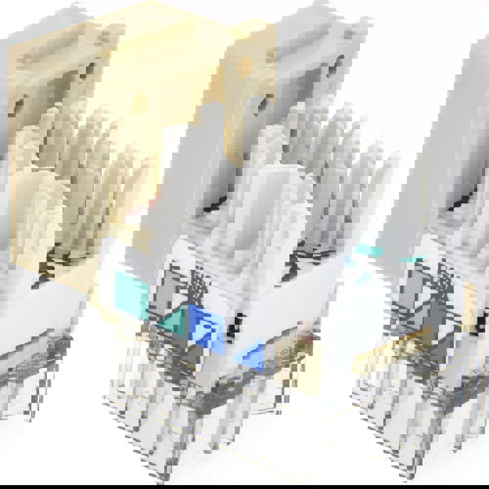 Coaxial Cable Outlets & Receptacles; Wall Plate Configuration: Port ; Number of Gangs: 0 ; Mounting Type: Snap-in ; Color: Ivory ; UNSPSC Code: 26121630